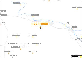 map of Karzhimant