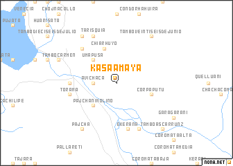 map of Kasaamaya
