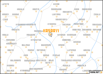 map of Kasaayi