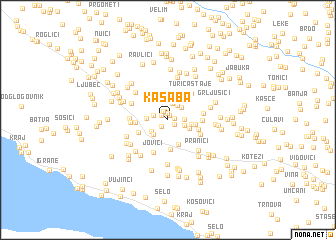 map of Kasaba