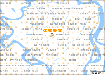 map of Kāsābhog