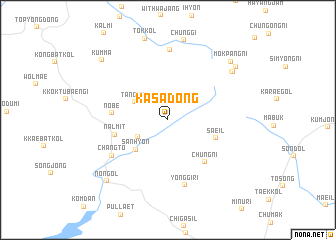 map of Kasa-dong