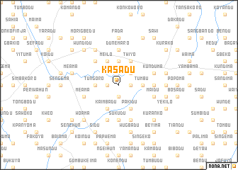 map of Kasadu