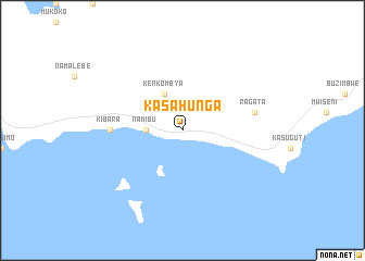 map of Kasahunga