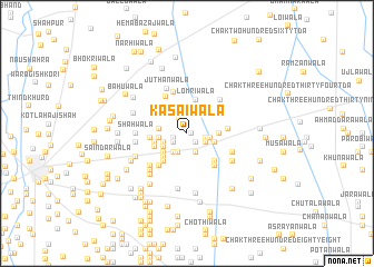 map of Kasāīwāla