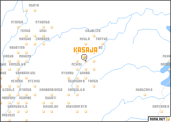 map of Kasaja