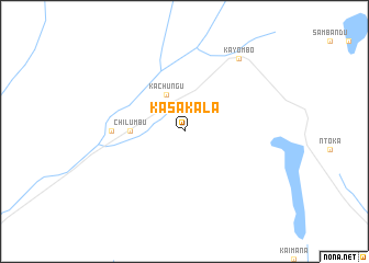 map of Kasakala