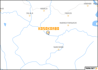 map of Kasakamba