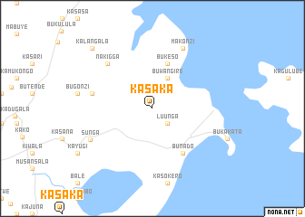 map of Kasaka