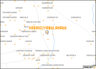 map of Kasakciya Bulamadu