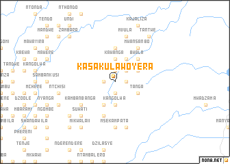 map of Kasakula Woyera