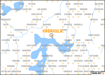 map of Kasakula