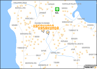 map of Kasa Kunda