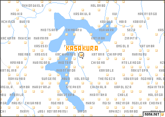 map of Kasakura