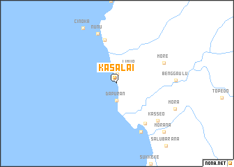 map of Kasalai