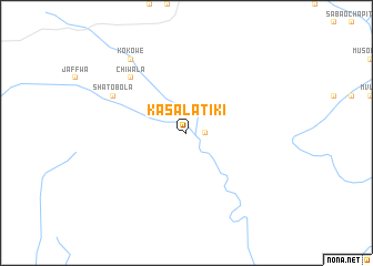 map of Kasala Tiki