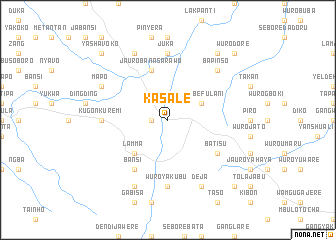 map of Kasale