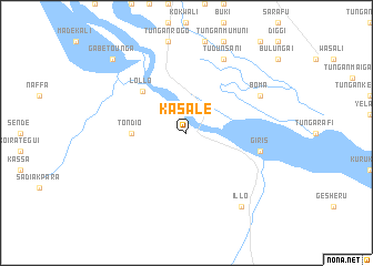 map of Kasale