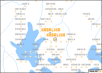 map of Kasalika