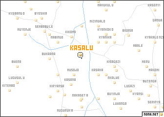 map of Kasalu