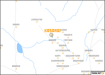 map of Kasamai
