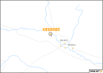 map of Kǝsǝmǝn