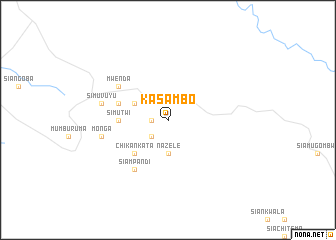 map of Kasambo
