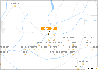 map of Kasamwa