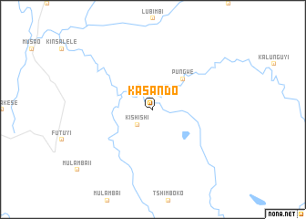 map of Kasando
