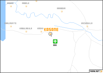 map of Kasane