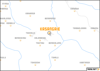 map of Kasangaie