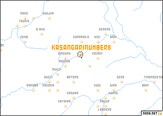 map of Kasangari Number 1