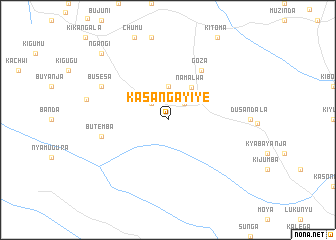 map of Kasangayiye