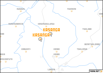 map of Kasanga