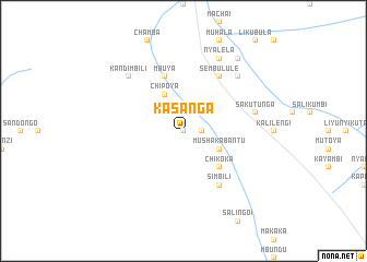 map of Kasanga