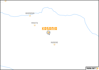 map of Kasania