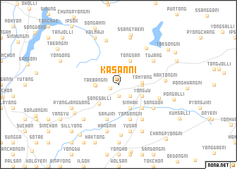 map of Kasan-ni