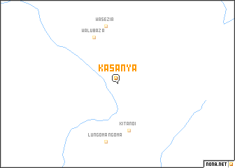 map of Kasanya