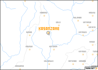 map of Kasanzame