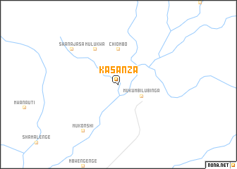 map of Kasanza