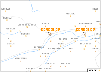 map of Kasaplar