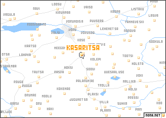 map of Kasaritsa