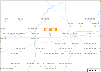 map of Kasari