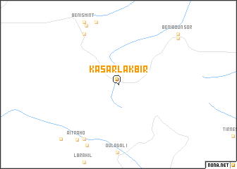 map of Kasar Lakbir