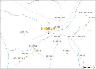 map of Kasasa