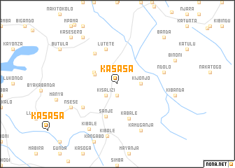 map of Kasasa