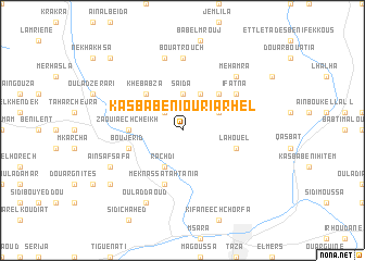 map of Kasba Beni Ouriarhel
