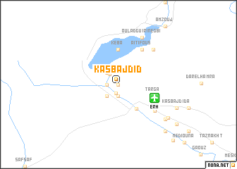 map of Kasba Jdid