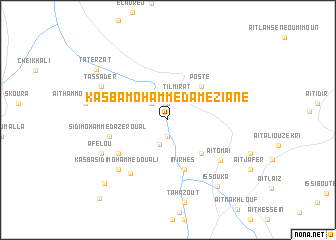 map of Kasba Mohammed Ameziane