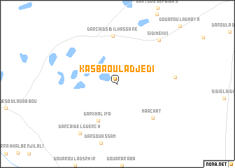 map of Kasba Oulad Jedi